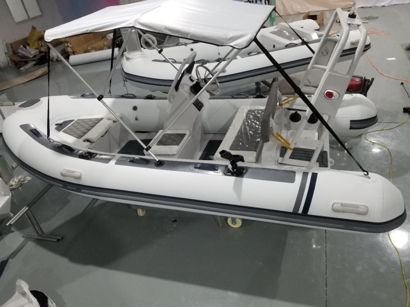 390cm Rigid Inflatable Boat with Canopy