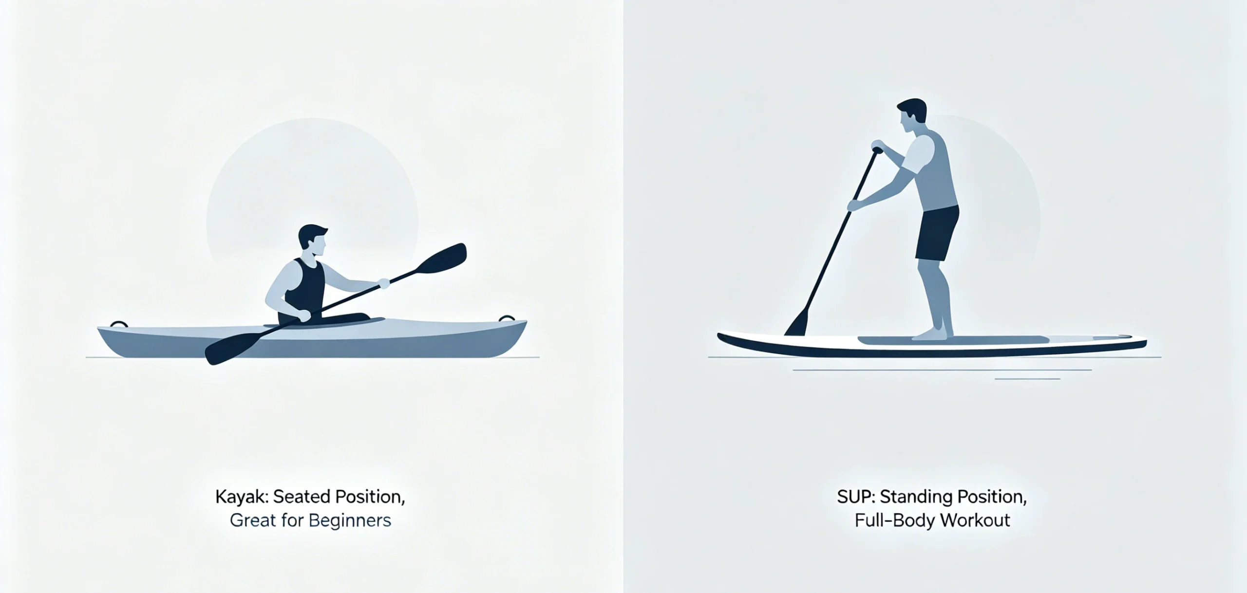Kayak vs SUP Comparison
