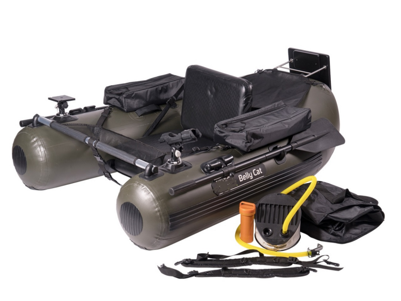 Solo Fishing Float Tube Complete Kit Configuration